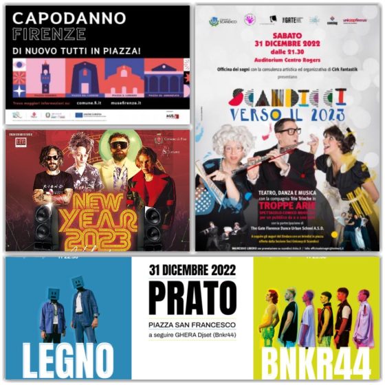 Capodanno in Toscana. Si torna in piazza!