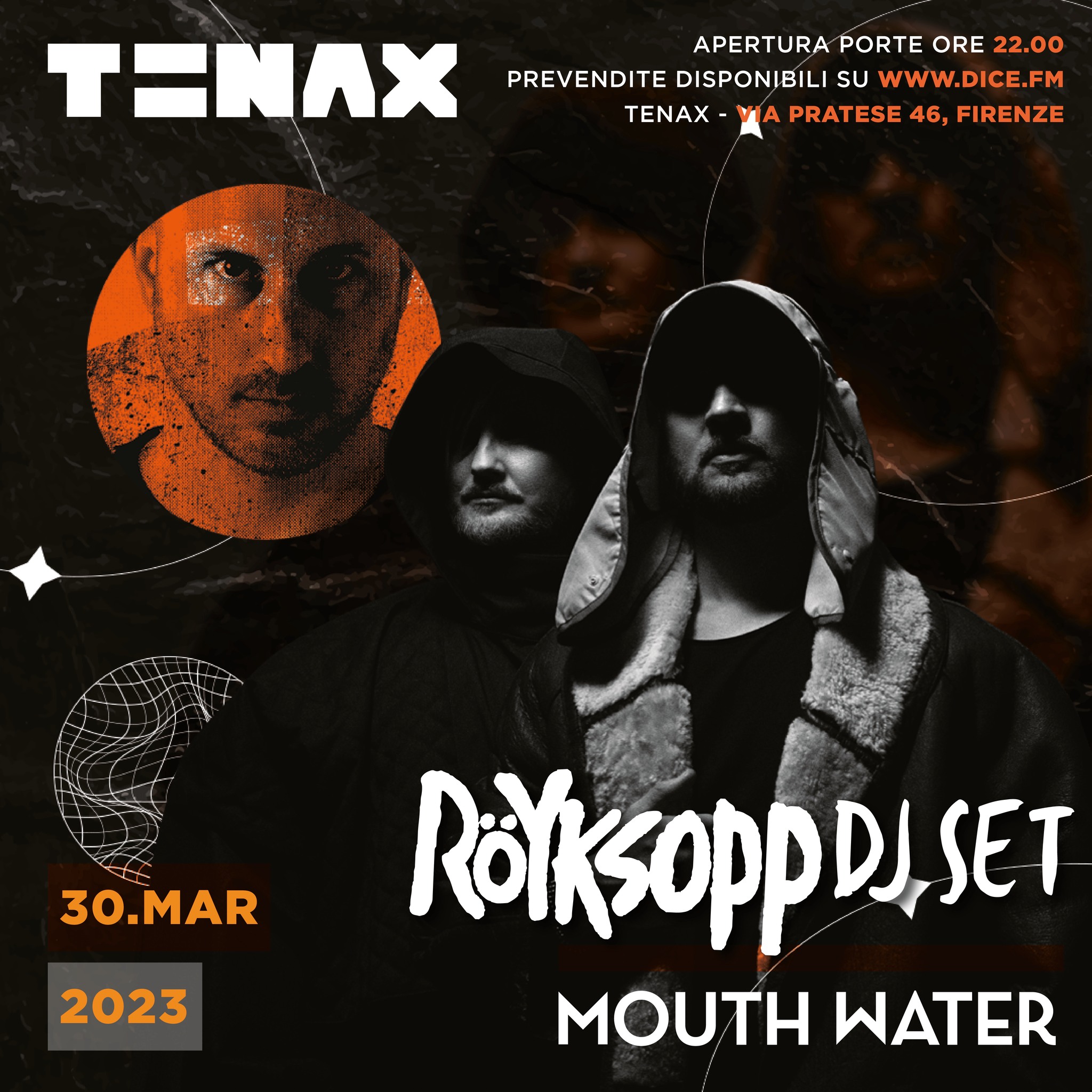 🎤 Röyksopp e Mouth Water al TENAX
