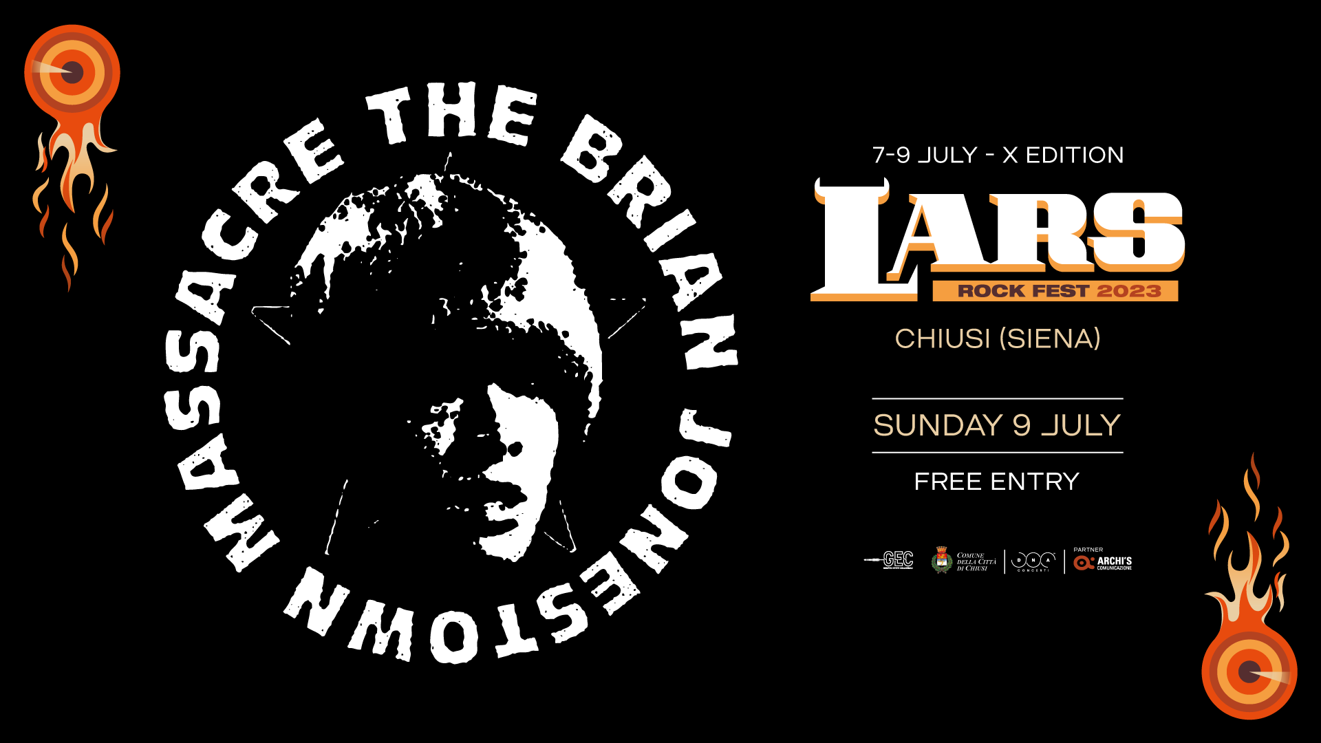 The Brian Jonestown Massacre al Lars Rock fest