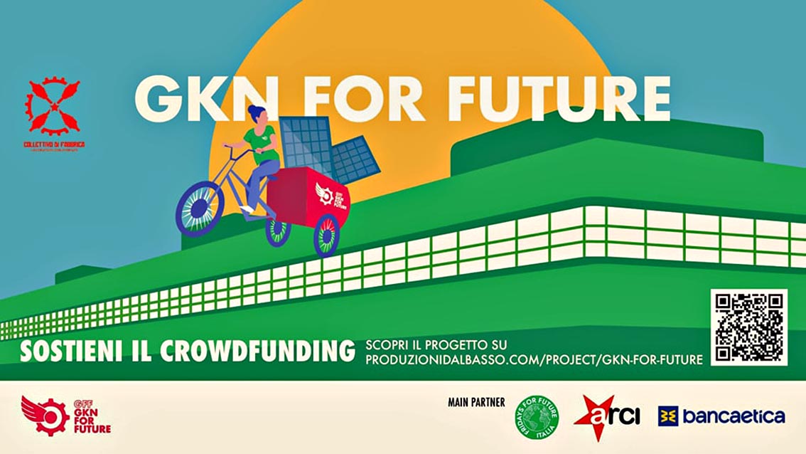 Crowdfunding ‘Gkn For Future’ per il piano di reindustrializzazione della fabbrica di Campi Bisenzio