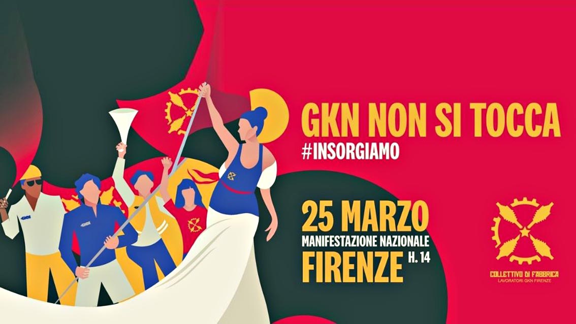 Rsu ex-Gkn: “IL più grosso caso di licenziamento di massa per mobbing”. Borgomeo: “Non ho più responsabilità in Qf”