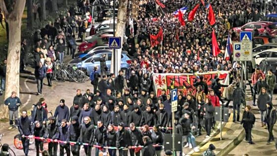 Firenze, la grande manifestazione antifascista a difesa della scuola e della Costituzione, di sabato 4 marzo, il percorso
