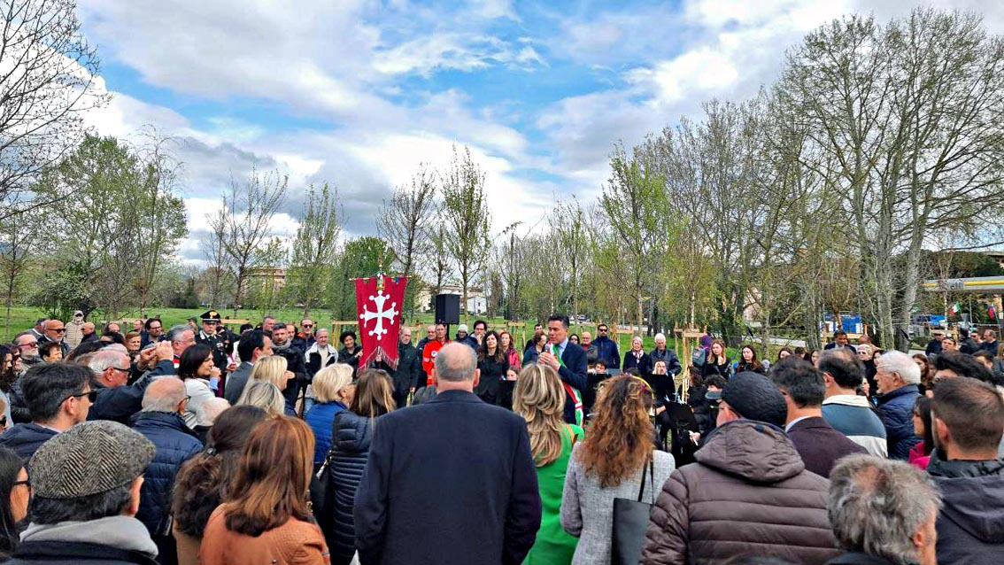 Pisa, inaugurato Parco Europa, 6 ettari verdi in città