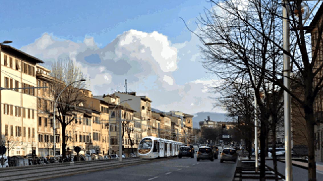 Tramvia Firenze, venerdì 31 marzo si sposta cantiere viale Lavagnini