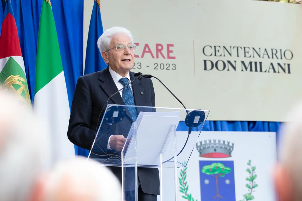 Don Milani, Mattarella “I care, motto universale contro egoismo e indifferenza”