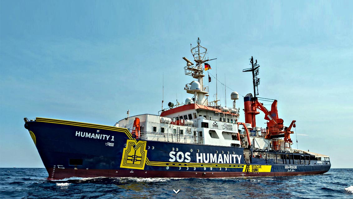 Humanity 1 sbarcata a Livorno con 88 migranti