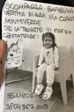bambina scomparsa