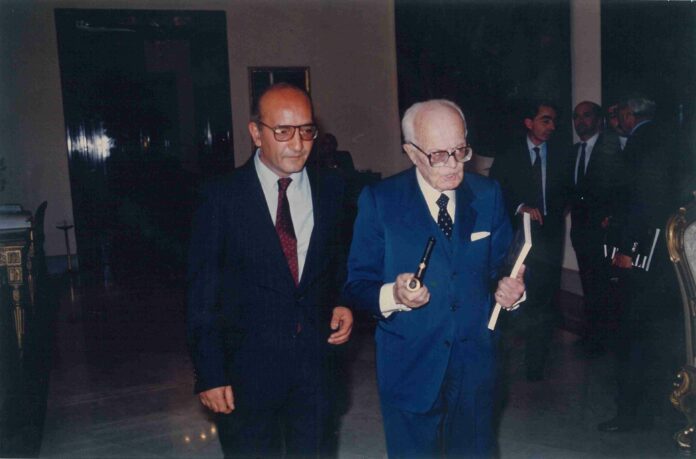 Giovanni Errera e Sandro Pertini