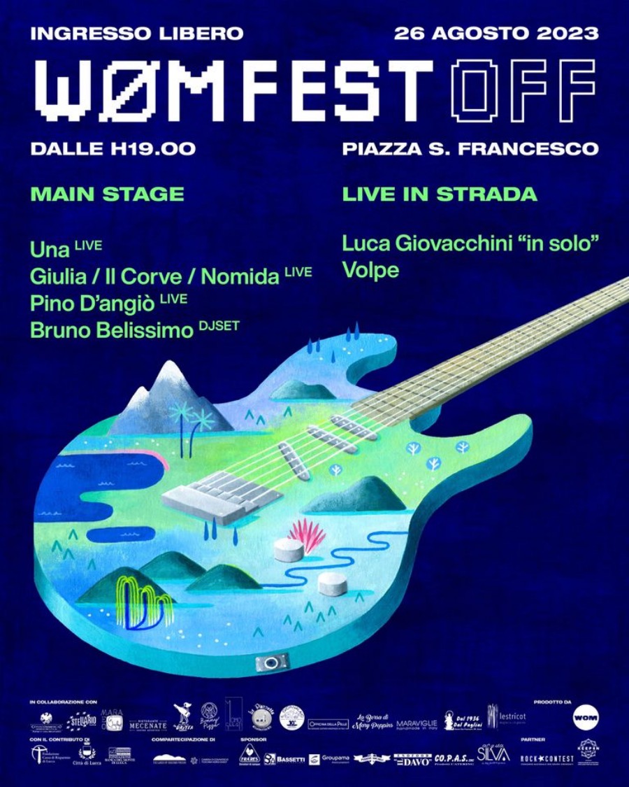 🎧 A Lucca torna la musica di WØM FEST OFF