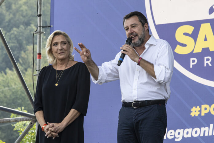 Salvini e le Pen