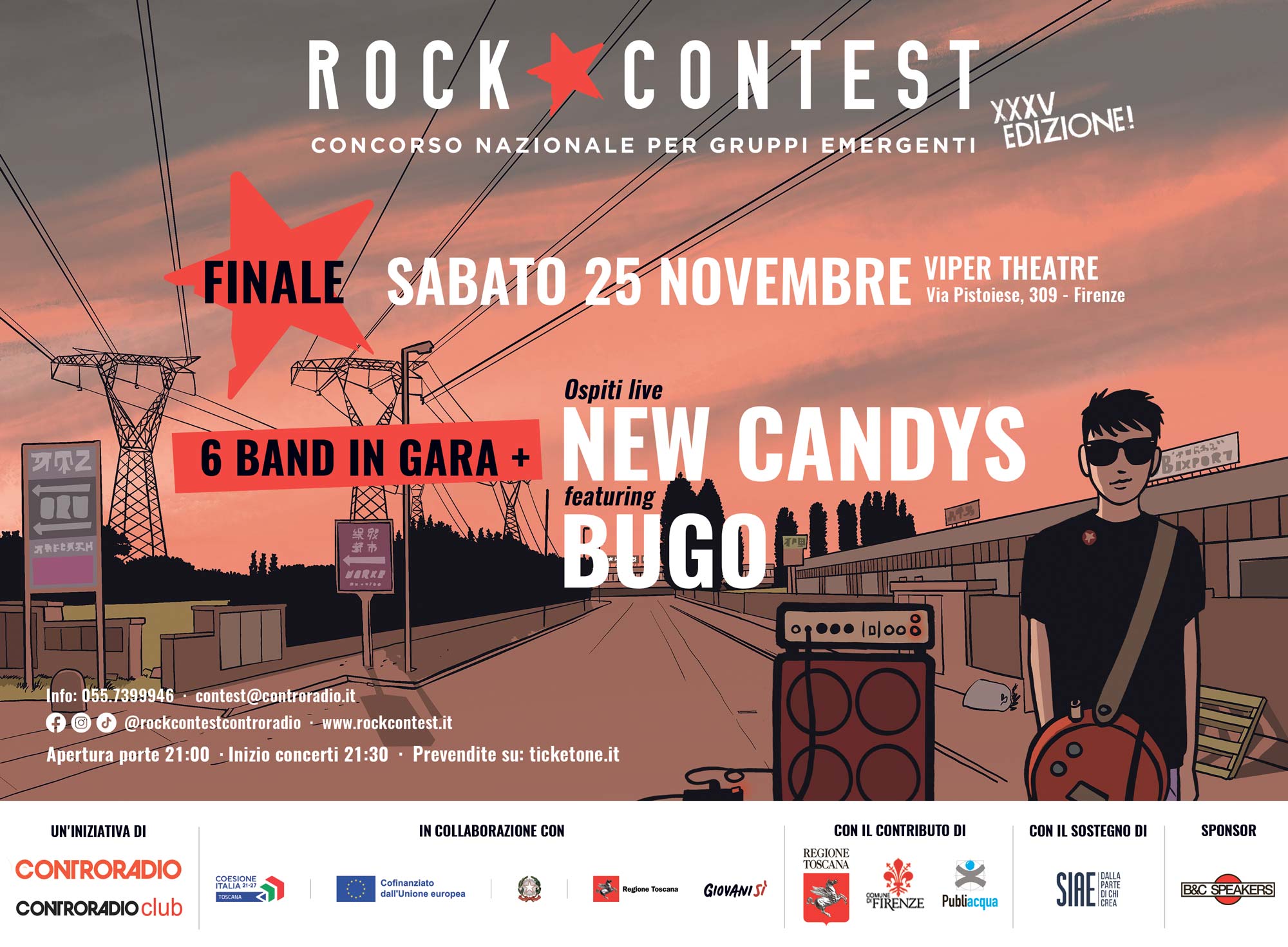 Rock Contest 2023, tutto pronto per la grande finale