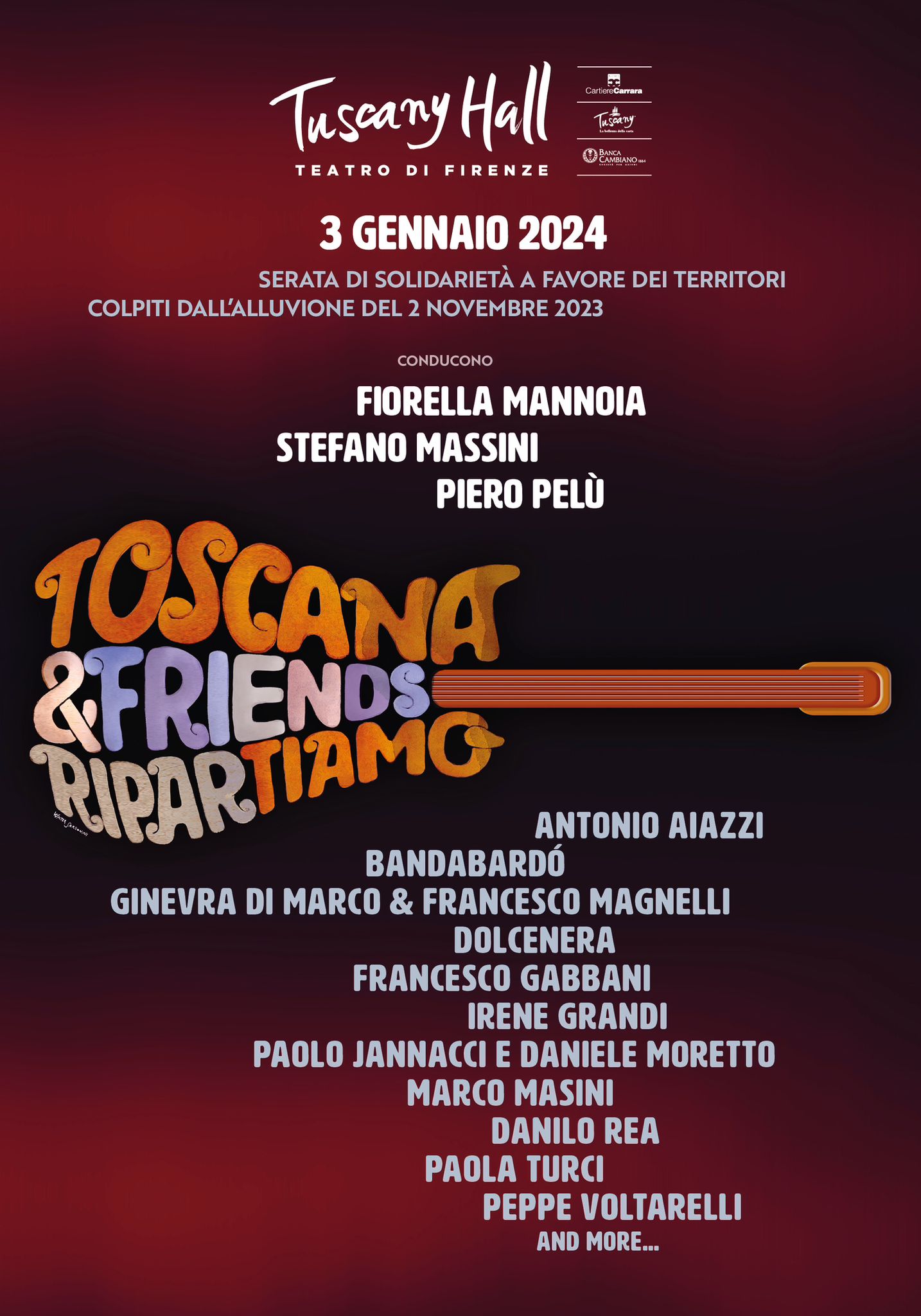 “Toscana and friends. Ripartiamo”