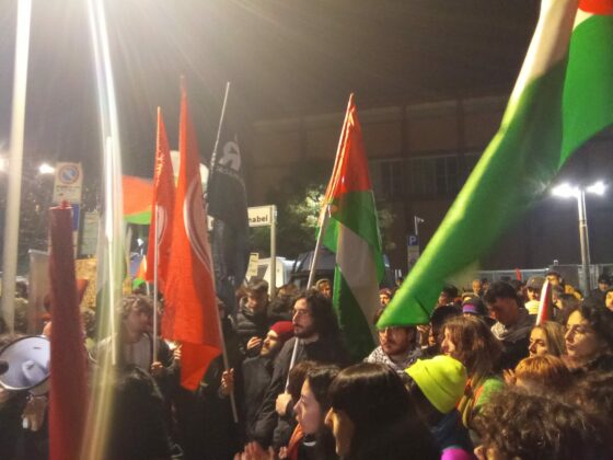 Per Gaza protesta davanti alla sede Rai di Firenze