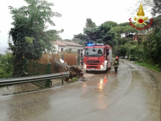 Maltempo: strade e sottopassi allagati a Pistoia