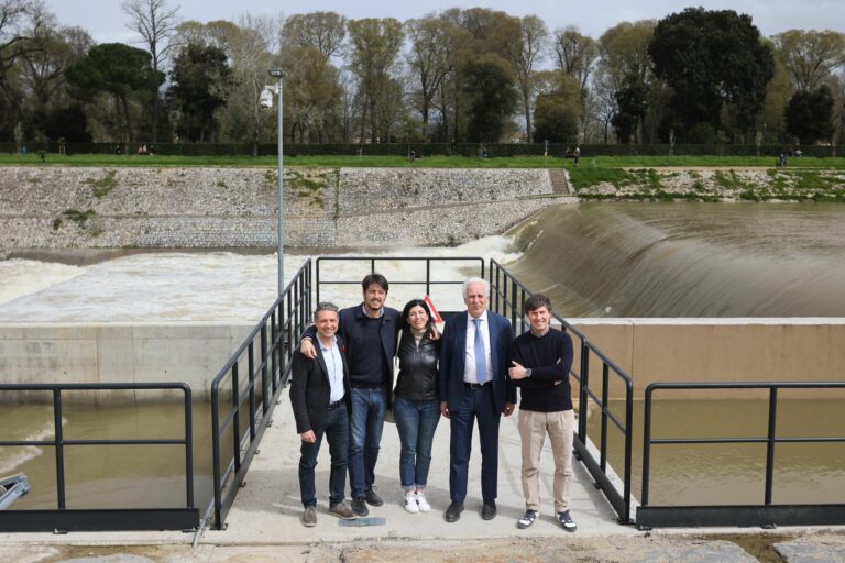 🎧 Energia “green”: già in funzione la centrale idroelettrica alla pescaia dell’Isolotto