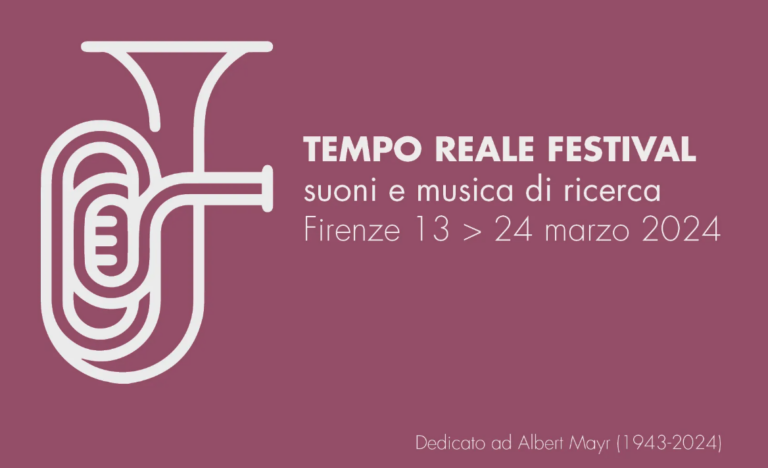 🎤 Tempo Reale Festival 2024