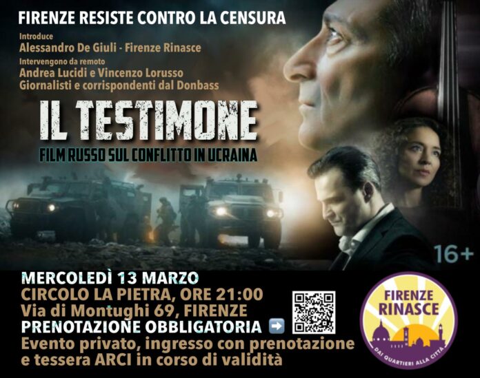 Firenze Rinasce De Giuli il testimone