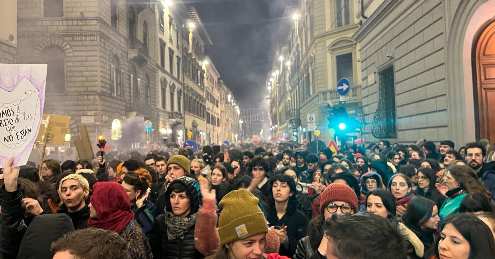 🎧Corteo Non Una Di Meno a Firenze, contro la violenza, per la parità salariale e il diritto all’aborto