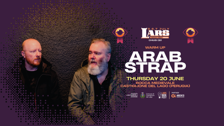 Arab Strap protagonisti dell’anteprima del Lars Rock Fest 24