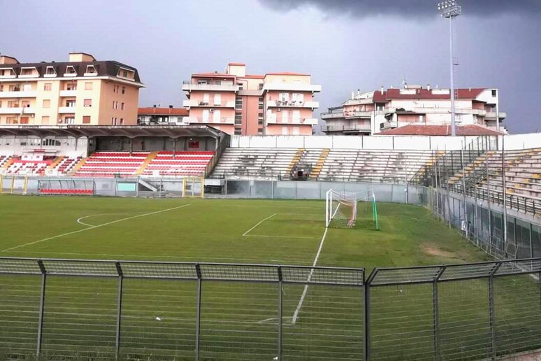 Mattia Giani, campo calcio