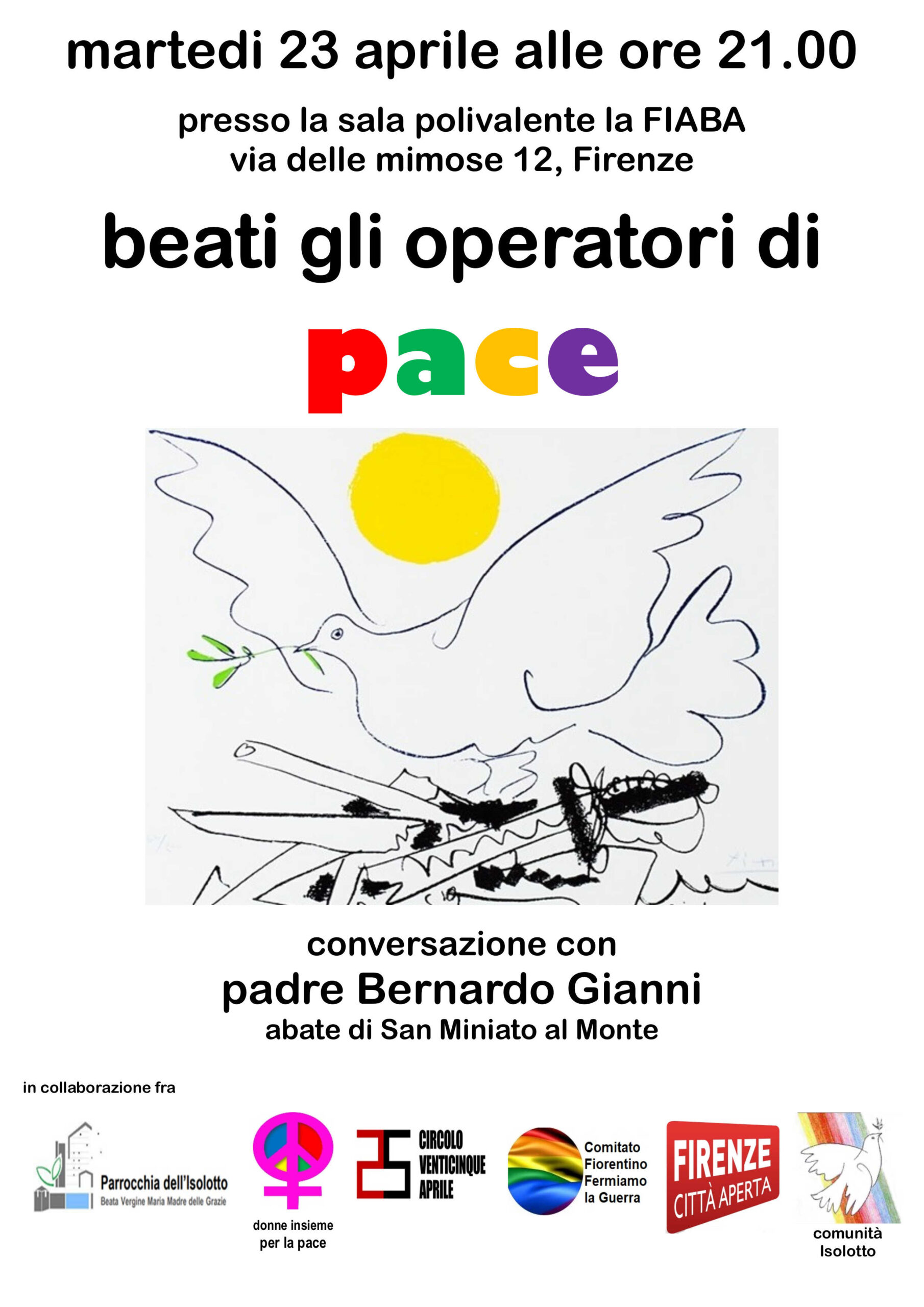 Beati gli operatori di pace con padre Bernardo